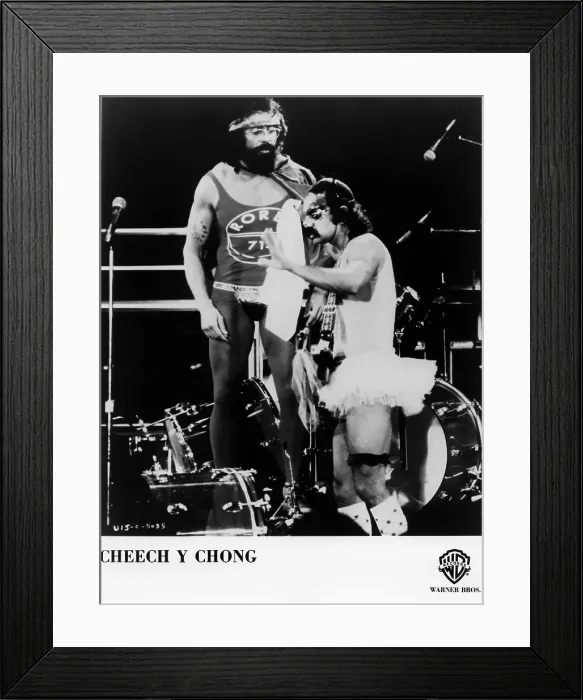 Framed Print : Cheech And Chong's Up In Smoke Film Still Framed Print : Cheech And Chong's Up In Smoke Film Still