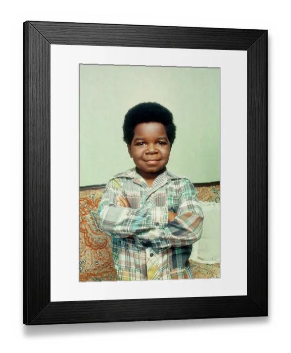 Framed Print : Gary Coleman Portrait Framed Print : Gary Coleman Portrait