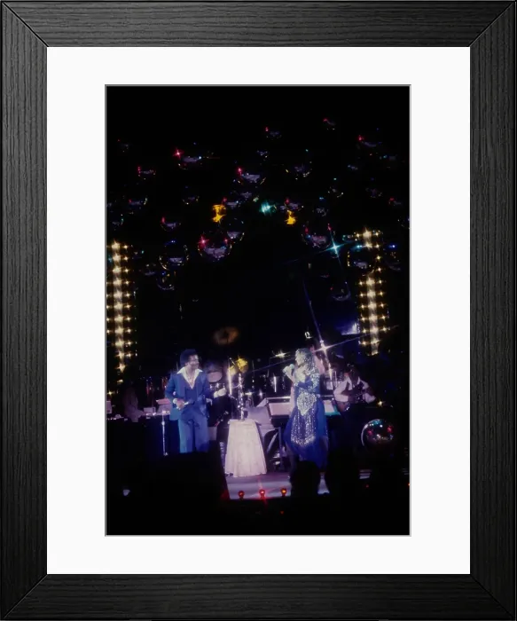 Framed Print : Peaches And Herb Performing Framed Print : Peaches And Herb Performing