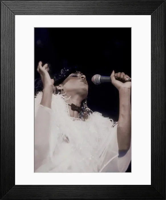 Framed Print : Peaches And Herb Performing