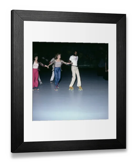 Framed Print : Flipper's Roller Boogie Palace, West Hollywood Framed Print : Flipper's Roller Boogie Palace, West Hollywood