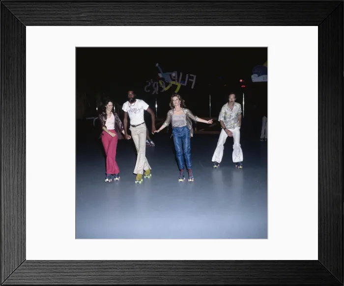 Framed Print : Flipper's Roller Boogie Palace, West Hollywood Framed Print : Flipper's Roller Boogie Palace, West Hollywood