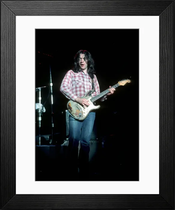 Framed Print : Photo of Rory Gallagher Framed Print : Photo of Rory Gallagher