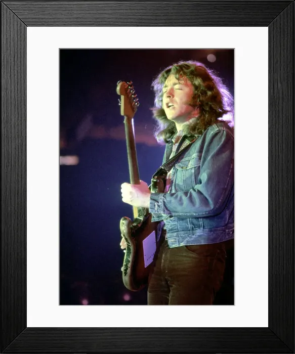 Framed Print : Photo of Rory Gallagher Framed Print : Photo of Rory Gallagher
