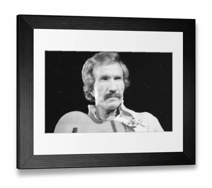 Framed Print : Marty Robbins Live Framed Print : Marty Robbins Live