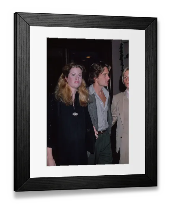 Framed Print : Michael Douglas and Diandra Douglas Framed Print : Michael Douglas and Diandra Douglas