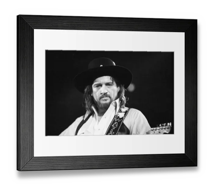 Framed Print : Photo of Waylon Jennings Framed Print : Photo of Waylon Jennings