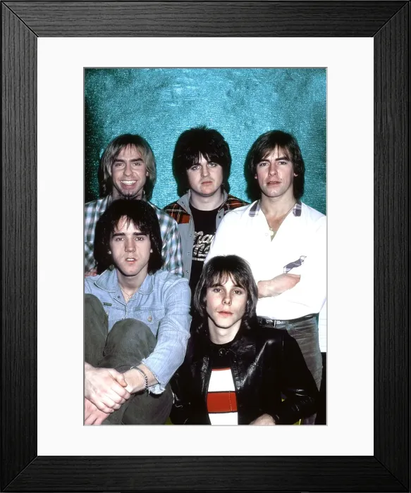 Framed Print : The Bay City Rollers Framed Print : The Bay City Rollers