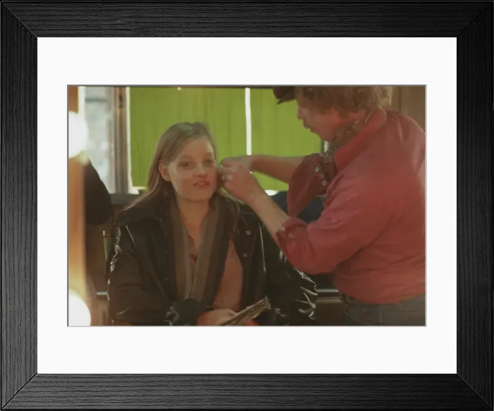 Framed Print : On The Set Of Foxes Framed Print : On The Set Of Foxes