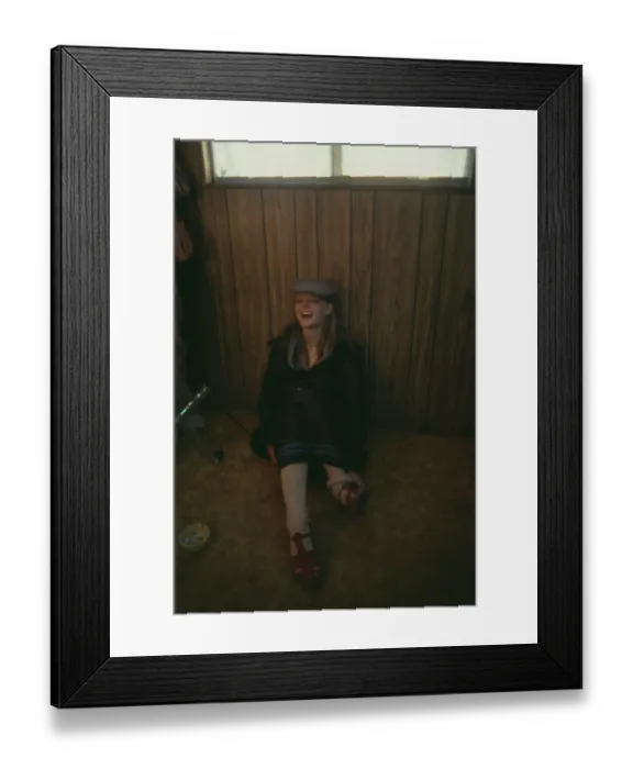Framed Print : On The Set Of Foxes Framed Print : On The Set Of Foxes