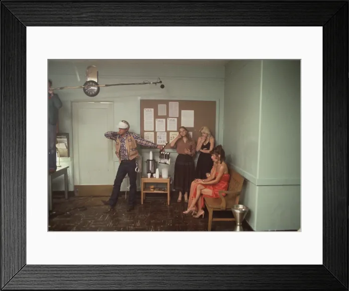 Framed Print : On The Set Of Foxes