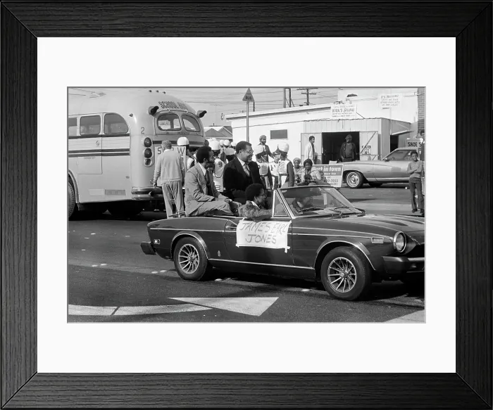 Framed Print : 1978 Watts Christmas Parade Framed Print : 1978 Watts Christmas Parade