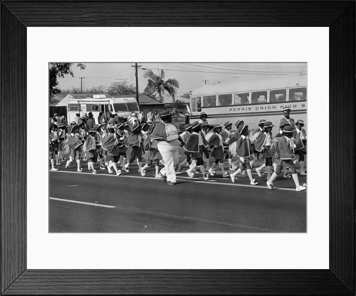 Framed Print : 1978 Watts Christmas Parade Framed Print : 1978 Watts Christmas Parade