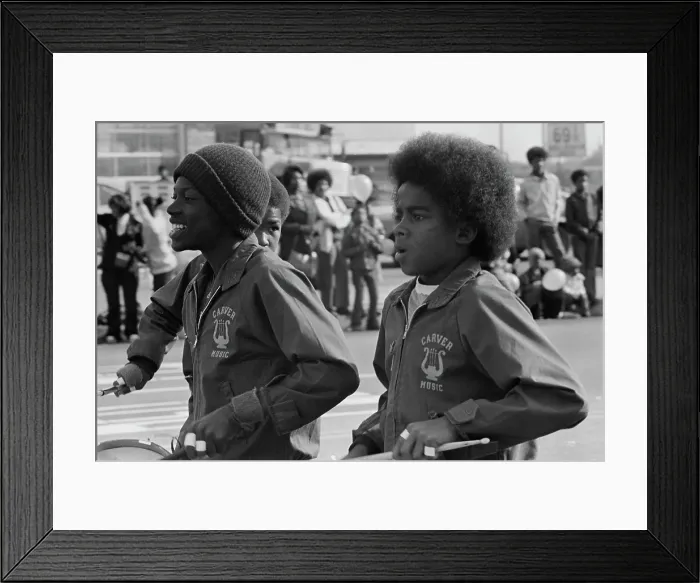 Framed Print : 1978 Watts Christmas Parade Framed Print : 1978 Watts Christmas Parade