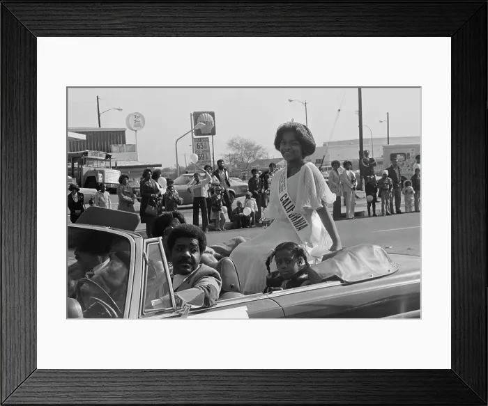 Framed Print : 1978 Watts Christmas Parade Framed Print : 1978 Watts Christmas Parade