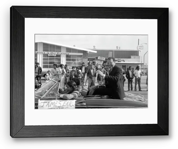 Framed Print : 1978 Watts Christmas Parade Framed Print : 1978 Watts Christmas Parade