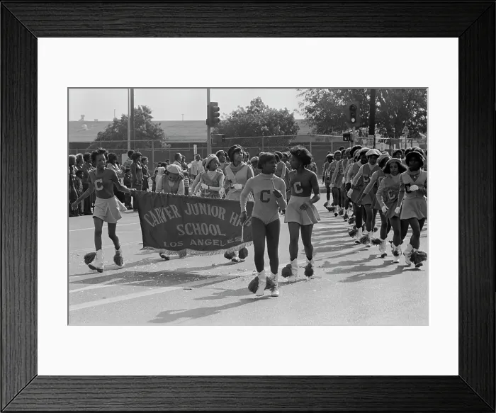 Framed Print : 1978 Watts Christmas Parade Framed Print : 1978 Watts Christmas Parade