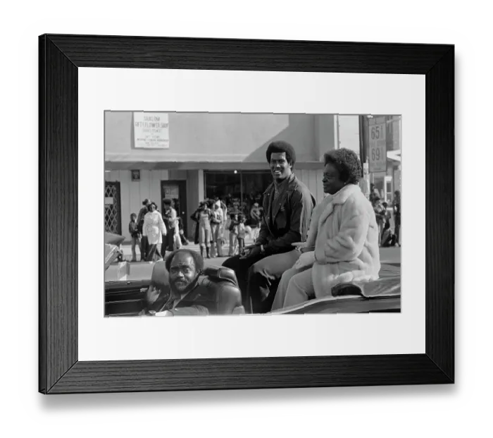 Framed Print : 1978 Watts Christmas Parade Framed Print : 1978 Watts Christmas Parade