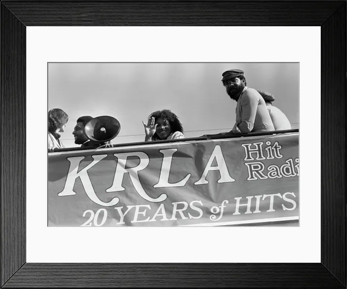 Framed Print : 1978 Watts Christmas Parade Framed Print : 1978 Watts Christmas Parade