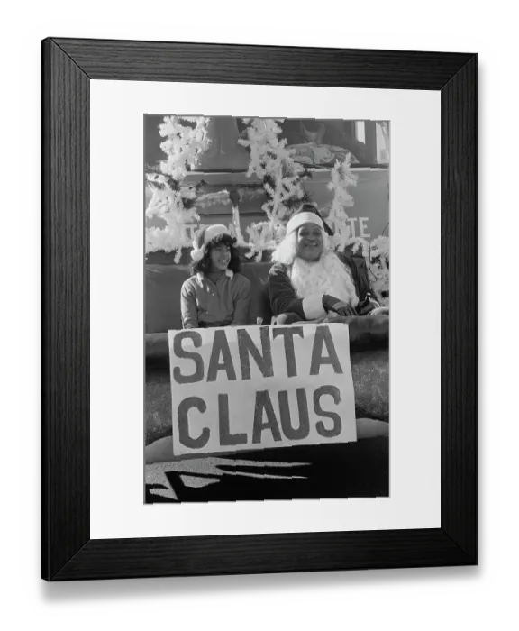 Framed Print : 1978 Watts Christmas Parade Framed Print : 1978 Watts Christmas Parade