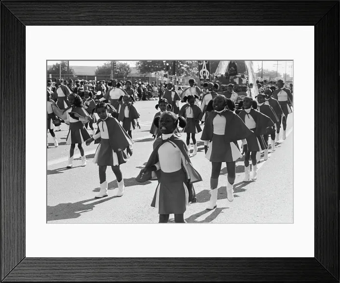 Framed Print : 1978 Watts Christmas Parade Framed Print : 1978 Watts Christmas Parade