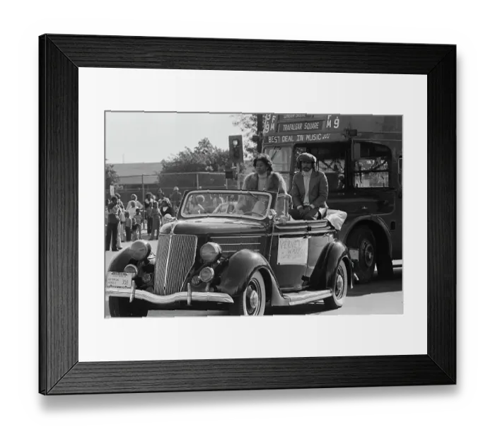 Framed Print : 1978 Watts Christmas Parade Framed Print : 1978 Watts Christmas Parade