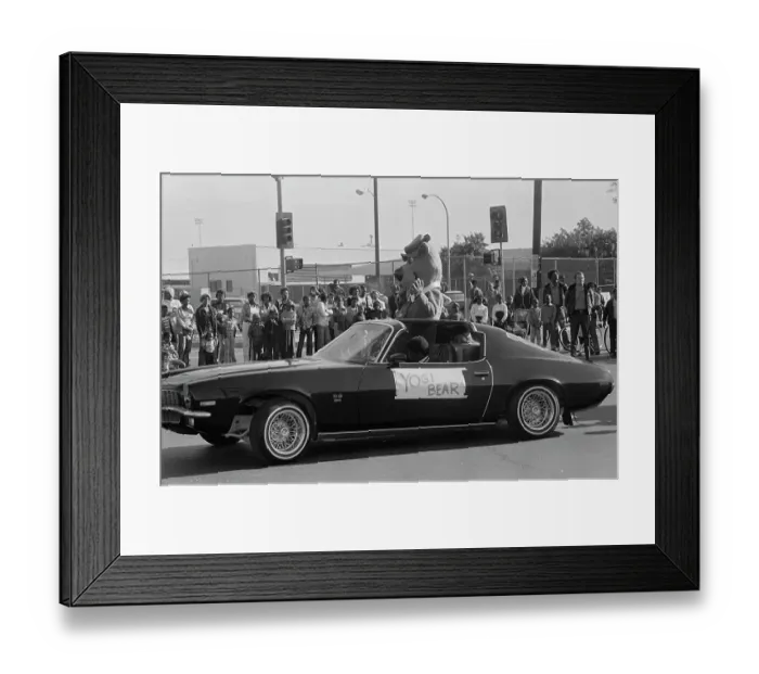 Framed Print : 1978 Watts Christmas Parade Framed Print : 1978 Watts Christmas Parade