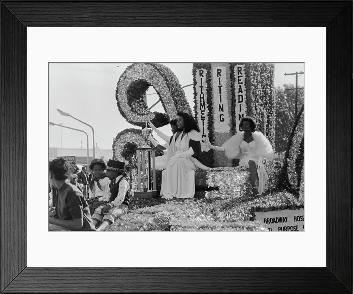 Framed Print : 1978 Watts Christmas Parade Framed Print : 1978 Watts Christmas Parade