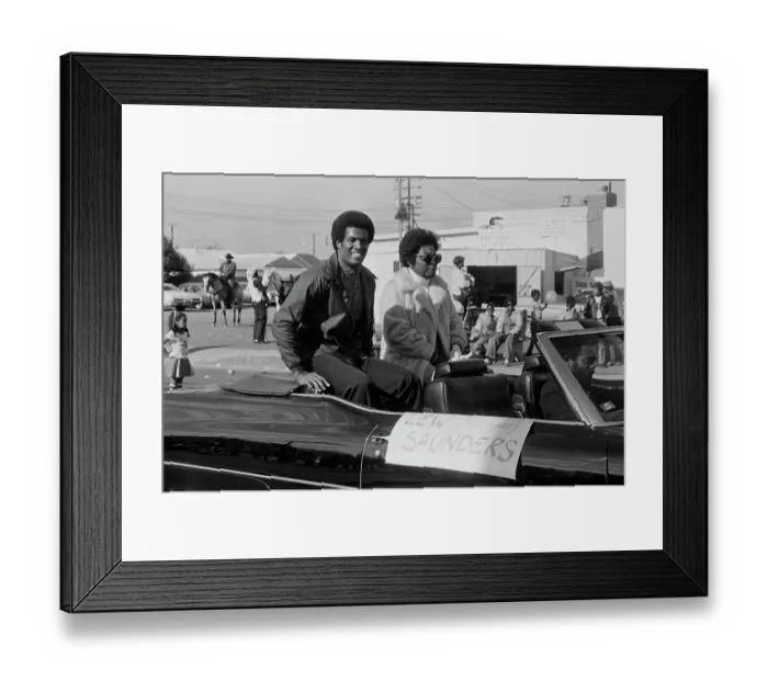 Framed Print : 1978 Watts Christmas Parade Framed Print : 1978 Watts Christmas Parade