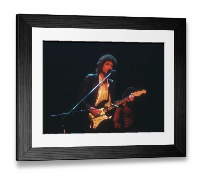Framed Print : Bob Dylan Performs In Savannah