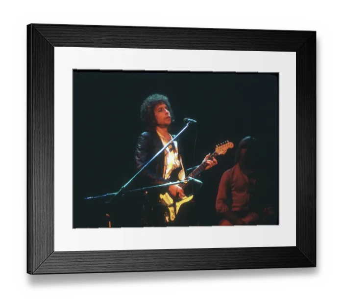 Framed Print : Bob Dylan Performs In Savannah