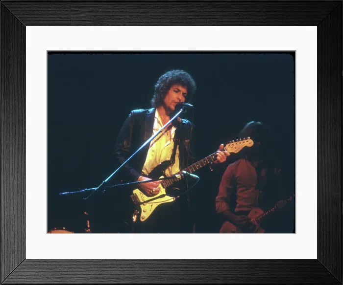Framed Print : Bob Dylan Performs In Savannah Framed Print : Bob Dylan Performs In Savannah