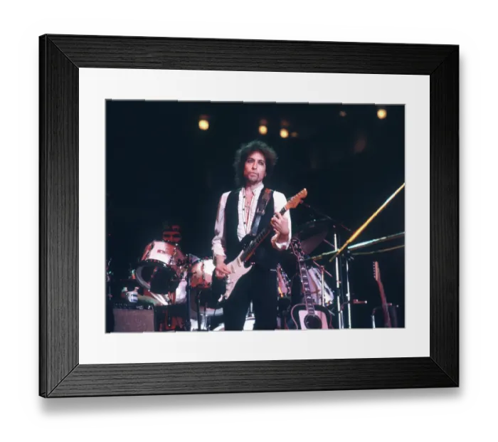 Framed Print : Bob Dylan In Atlanta Framed Print : Bob Dylan In Atlanta