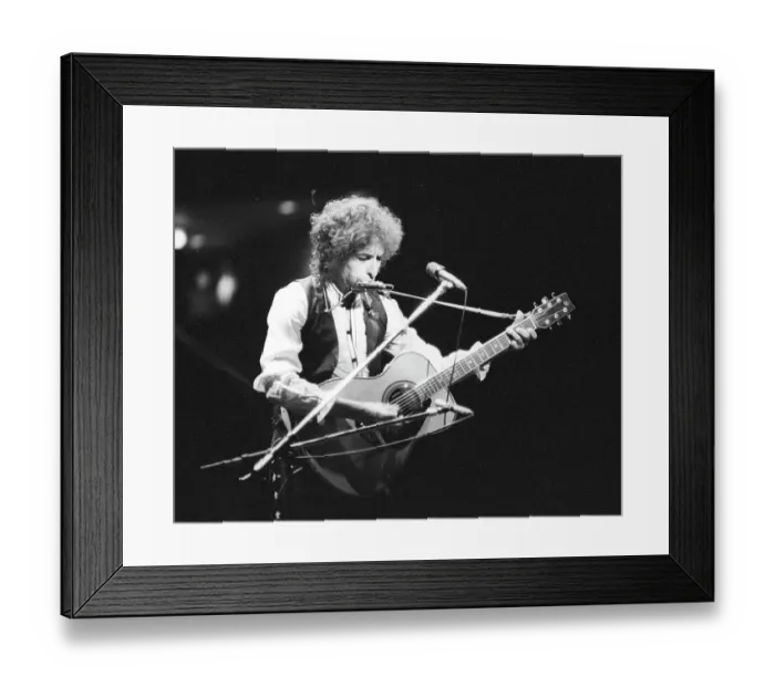 Framed Print : Bob Dylan In Atlanta Framed Print : Bob Dylan In Atlanta