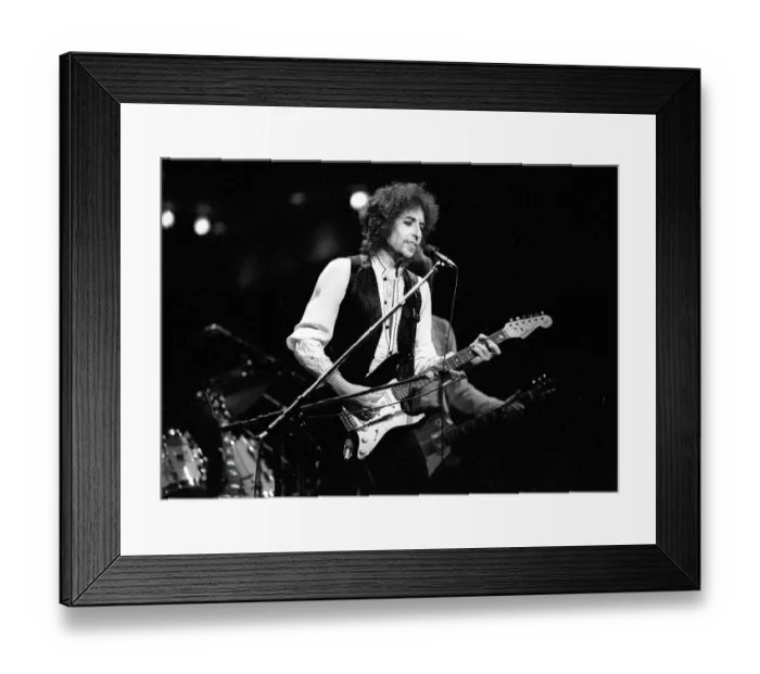 Framed Print : Bob Dylan In Atlanta Framed Print : Bob Dylan In Atlanta