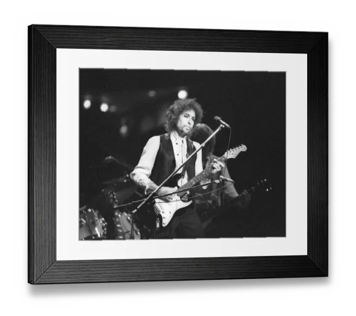 Framed Print : Bob Dylan In Atlanta Framed Print : Bob Dylan In Atlanta