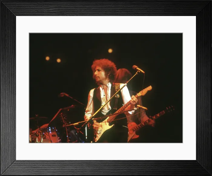 Framed Print : Bob Dylan In Atlanta Framed Print : Bob Dylan In Atlanta