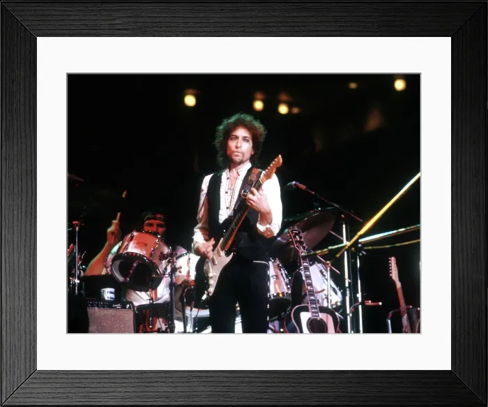 Framed Print : Bob Dylan In Atlanta Framed Print : Bob Dylan In Atlanta