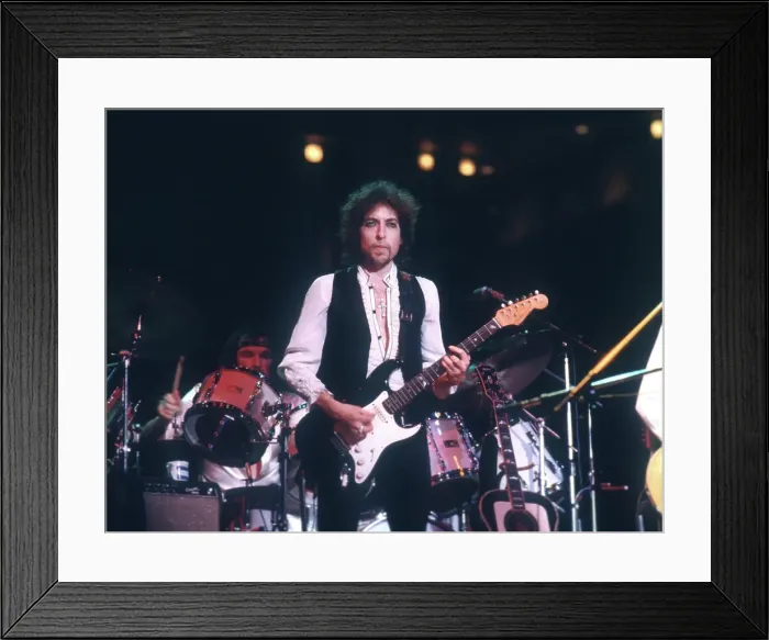Framed Print : Bob Dylan In Atlanta Framed Print : Bob Dylan In Atlanta