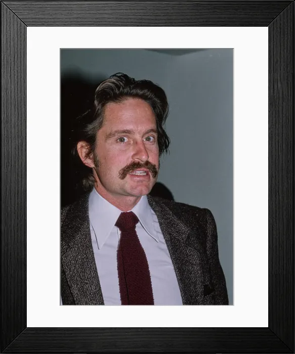 Framed Print : Michael Douglas Framed Print : Michael Douglas