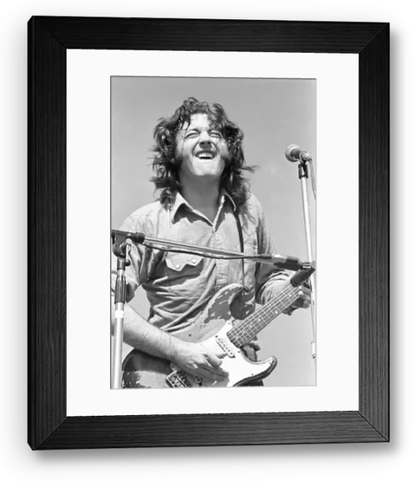 Framed Print : Photo of Rory Gallagher Framed Print : Photo of Rory Gallagher