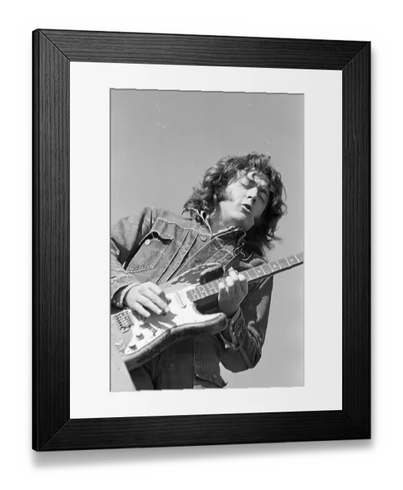 Framed Print : Photo of Rory Gallagher Framed Print : Photo of Rory Gallagher