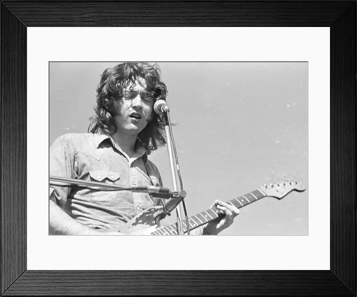 Framed Print : Photo of Rory Gallagher Framed Print : Photo of Rory Gallagher
