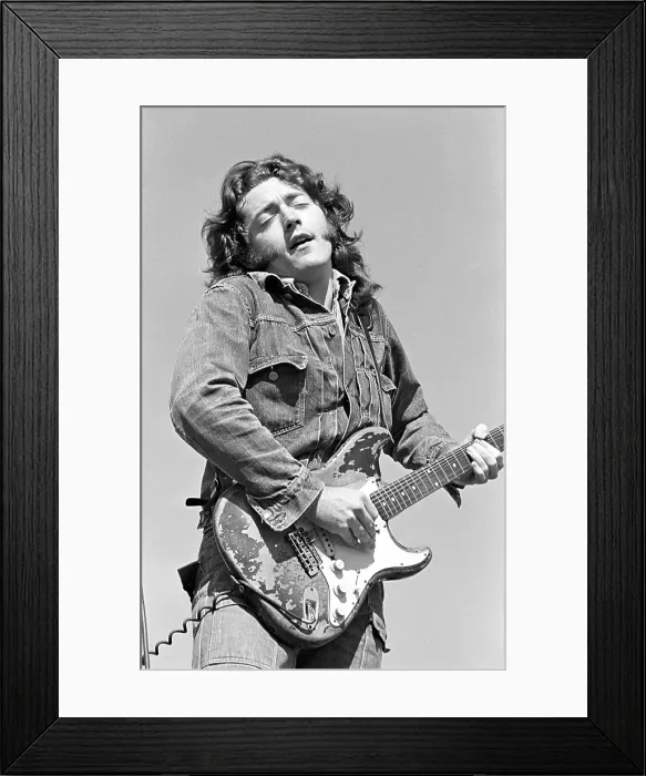 Framed Print : Photo of Rory Gallagher