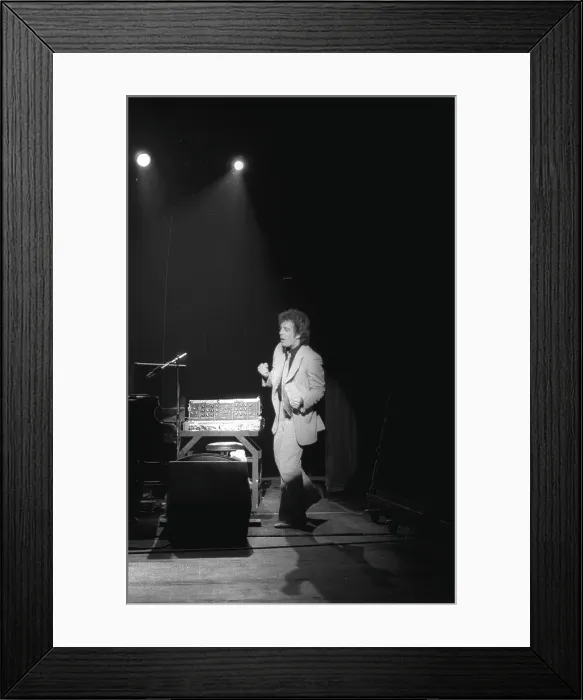 Framed Print : Billy Joel Performing