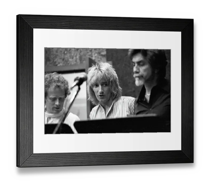 Framed Print : Recording At Cherokee Studios Framed Print : Recording At Cherokee Studios