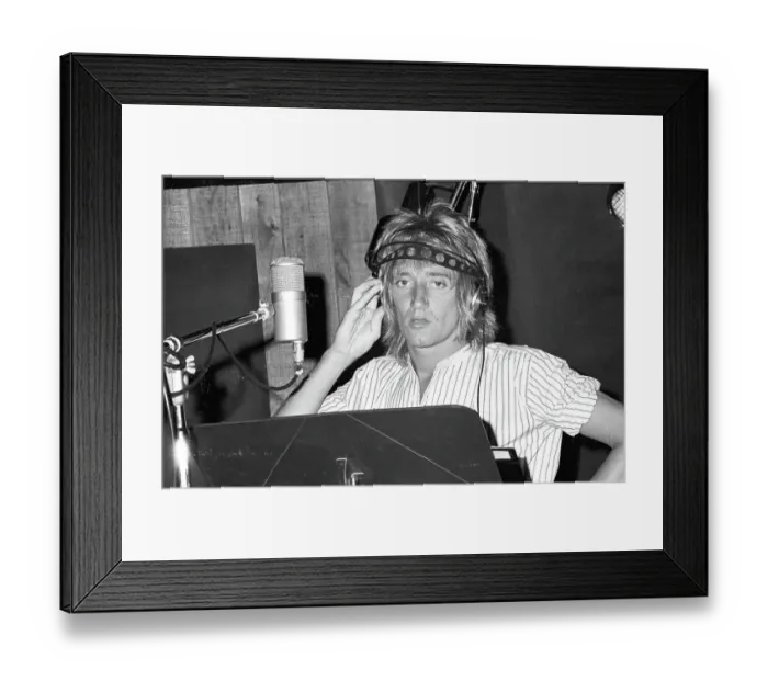 Framed Print : Recording At Cherokee Studios Framed Print : Recording At Cherokee Studios