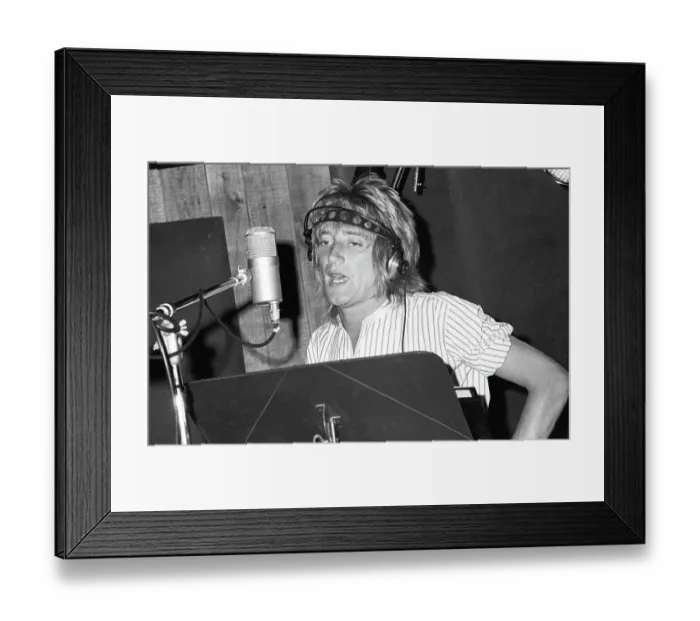 Framed Print : Recording At Cherokee Studios Framed Print : Recording At Cherokee Studios