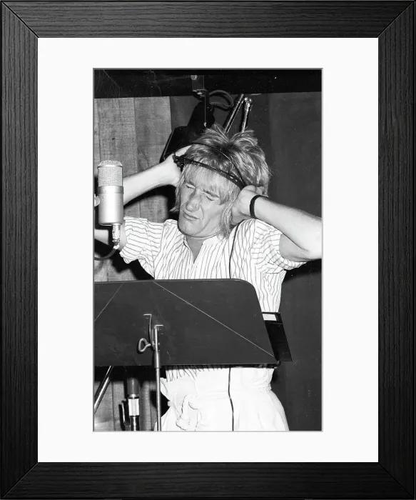Framed Print : Recording At Cherokee Studios Framed Print : Recording At Cherokee Studios