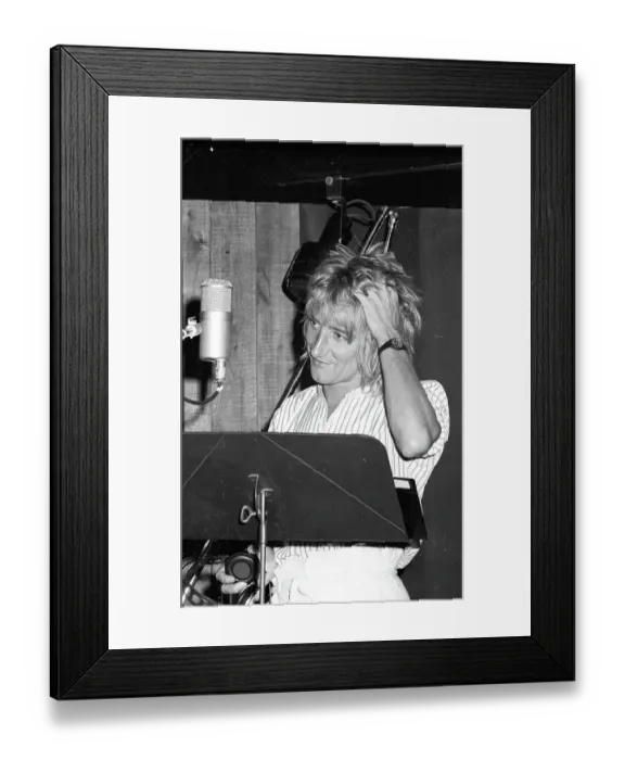 Framed Print : Recording At Cherokee Studios Framed Print : Recording At Cherokee Studios